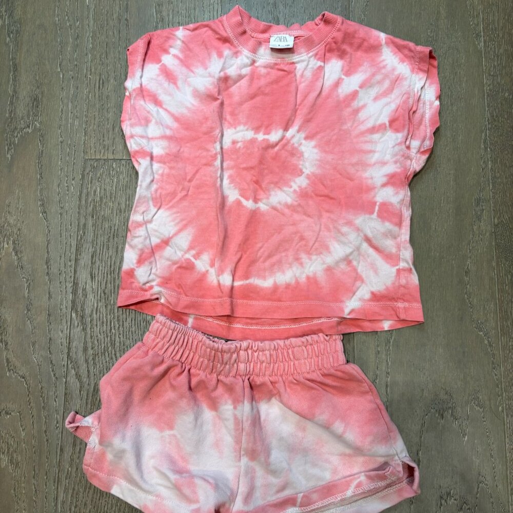 Zara Kids' Tie-Dye & Lounge Set